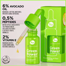 Load image into Gallery viewer, 7DAYS GREEN POWER VITAMIN E 2% NOURISHING OIL SERUM 20ML - Beauty Bar 
