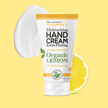 Load image into Gallery viewer, BIOVENE THE CONSCIOUS™ VITAMIN C EXTRA FIRMING HAND CREAM ORGANIC LEMON 50ML - Beauty Bar 
