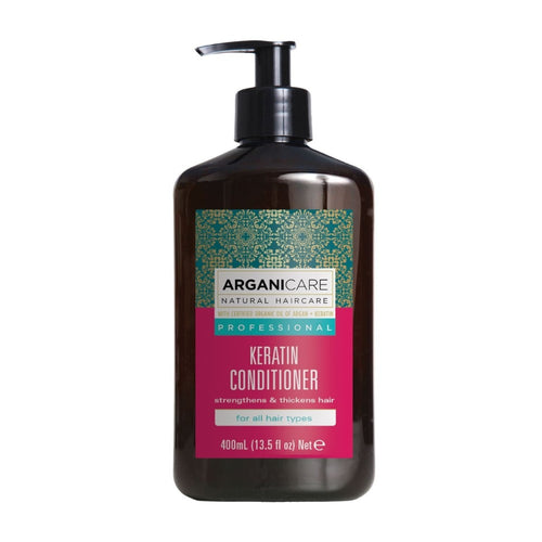 ARGANICARE KERATIN CONDITIONER 400ML - Beauty Bar Cyprus