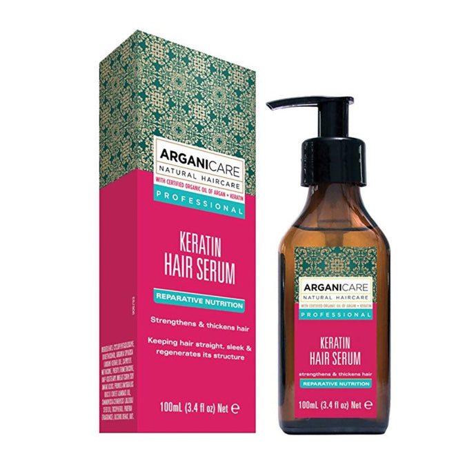 ARGANICARE KERATIN SERUM 100ML - Beauty Bar Cyprus