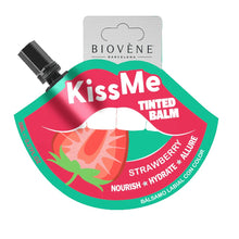 Load image into Gallery viewer, BIOVENE KISS ME STRAWBERRY TINTED BALM 8ML - Beauty Bar 
