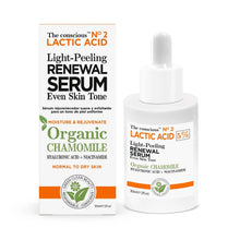 Load image into Gallery viewer, BIOVENE THE CONSCIOUS™ LACTIC ACID LIGHT PEELING RENEWING SERUM ORGANIC CHAMOMILE 30ML - Beauty Bar 
