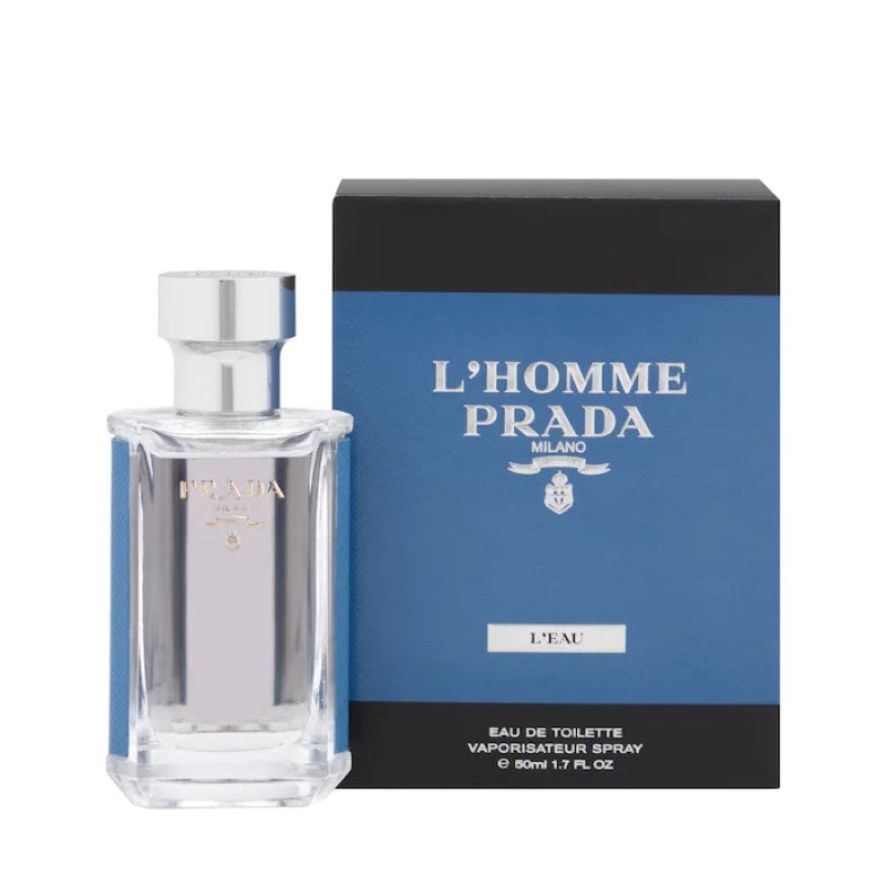 PRADA L'HOMME PRADA L'EAU EDT - AVAILABLE IN 2 SIZES - Beauty Bar 