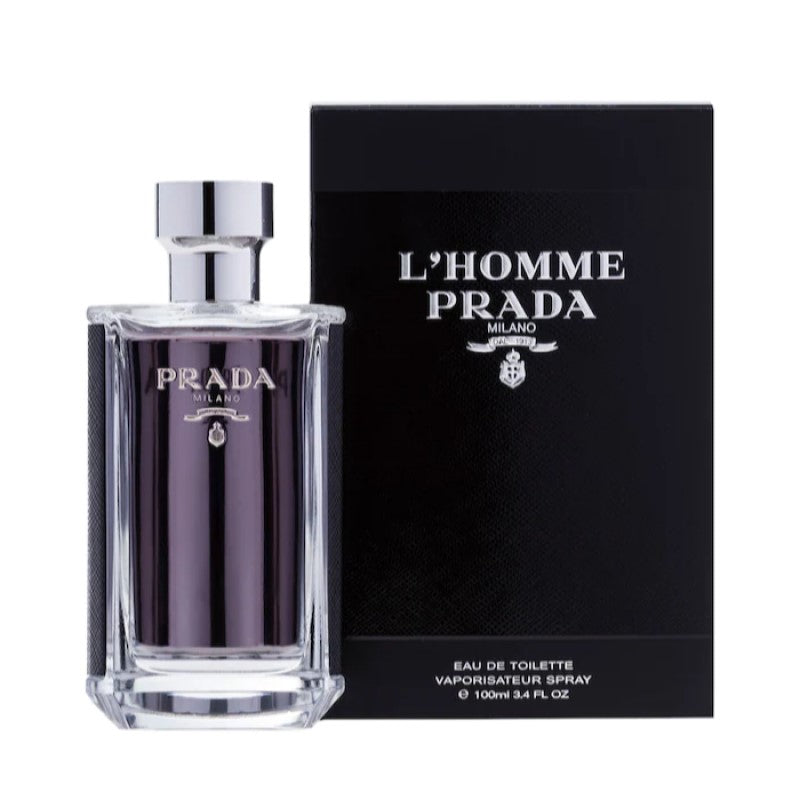 PRADA L'HOMME PRADA EDT - AVAILABLE IN 2 SIZES - Beauty Bar 