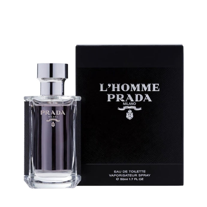 PRADA L'HOMME PRADA EDT - AVAILABLE IN 2 SIZES - Beauty Bar 