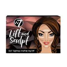 Load image into Gallery viewer, W7 LIFT &amp; SCULPT - FACE SHAPING CONTOUR PALETTE - Beauty Bar Cyprus
