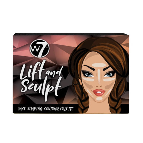 W7 LIFT & SCULPT - FACE SHAPING CONTOUR PALETTE - Beauty Bar Cyprus
