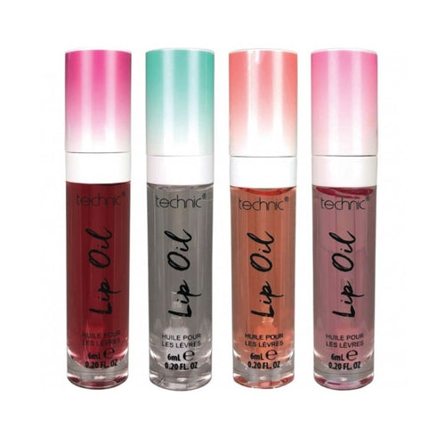 TECHNIC LIP OIL - AVAILABLE IN 4 FLAVOURS - Beauty Bar 