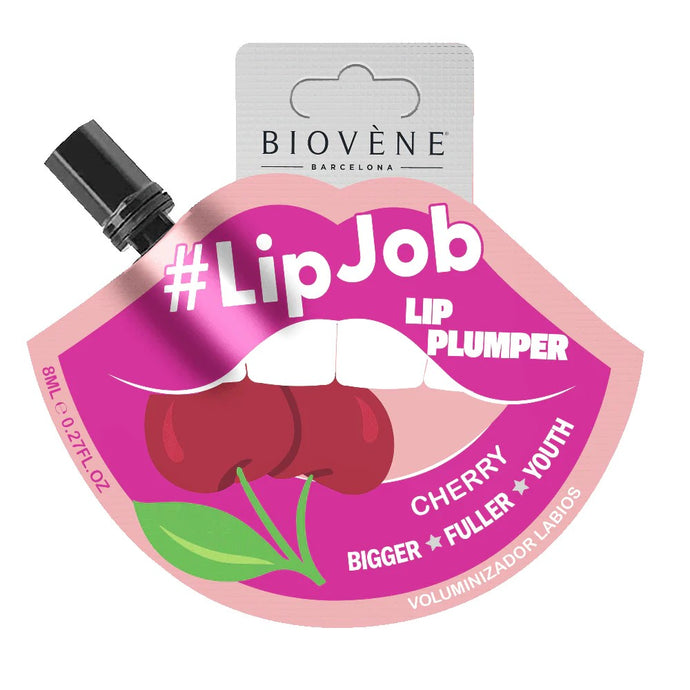 BIOVENE LIP JOB CHERRY LIP PLUMPER 8ML - Beauty Bar 