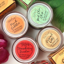 Load image into Gallery viewer, TECHNIC LIP SCRUB &amp; BALM DUO - AVAILABLE IN 4 FLAVOURS - Beauty Bar 

