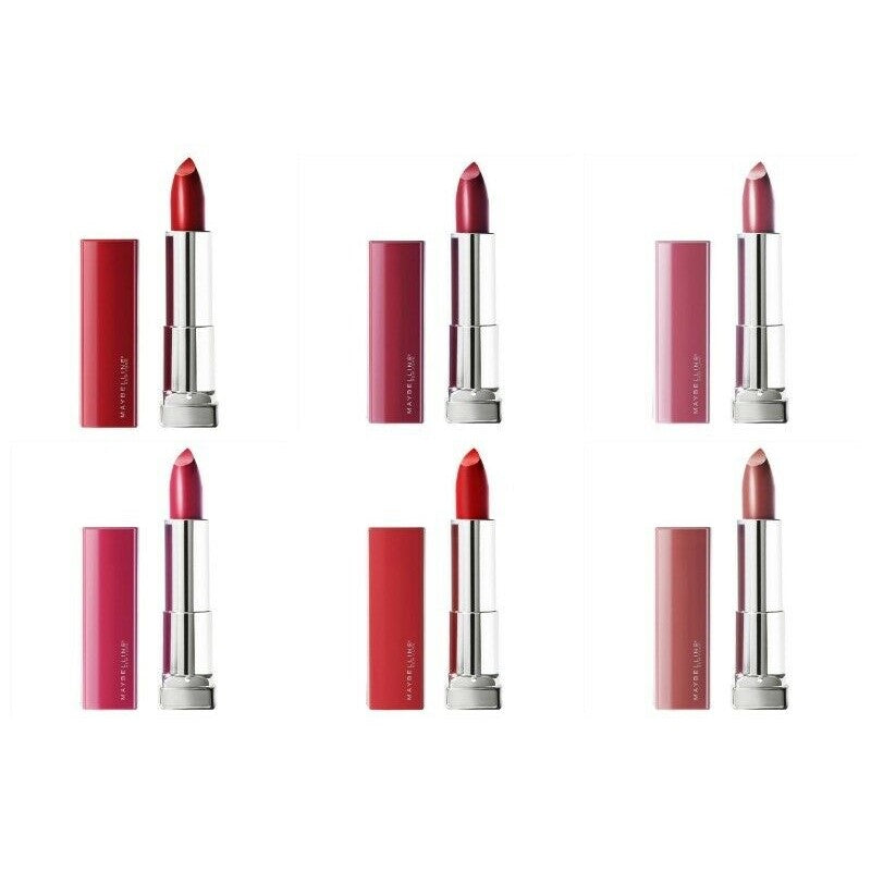 MAYBELLINE - COLOR SENSATIONAL LIPSTICK - AVAILABLE IN 6 COLOURS - Beauty Bar Cyprus