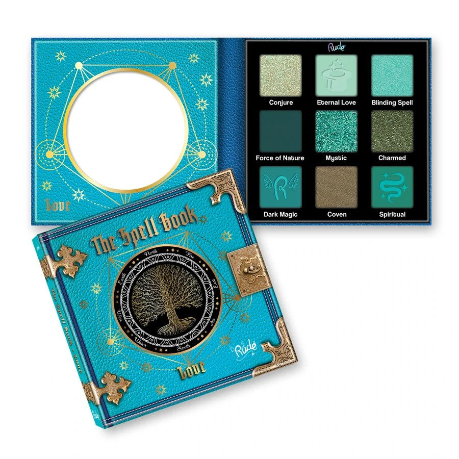 RUDE THE SPELL BOOK PALETTE - AVAILABLE IN 2 COLOUR COMBINATIONS - Beauty Bar 