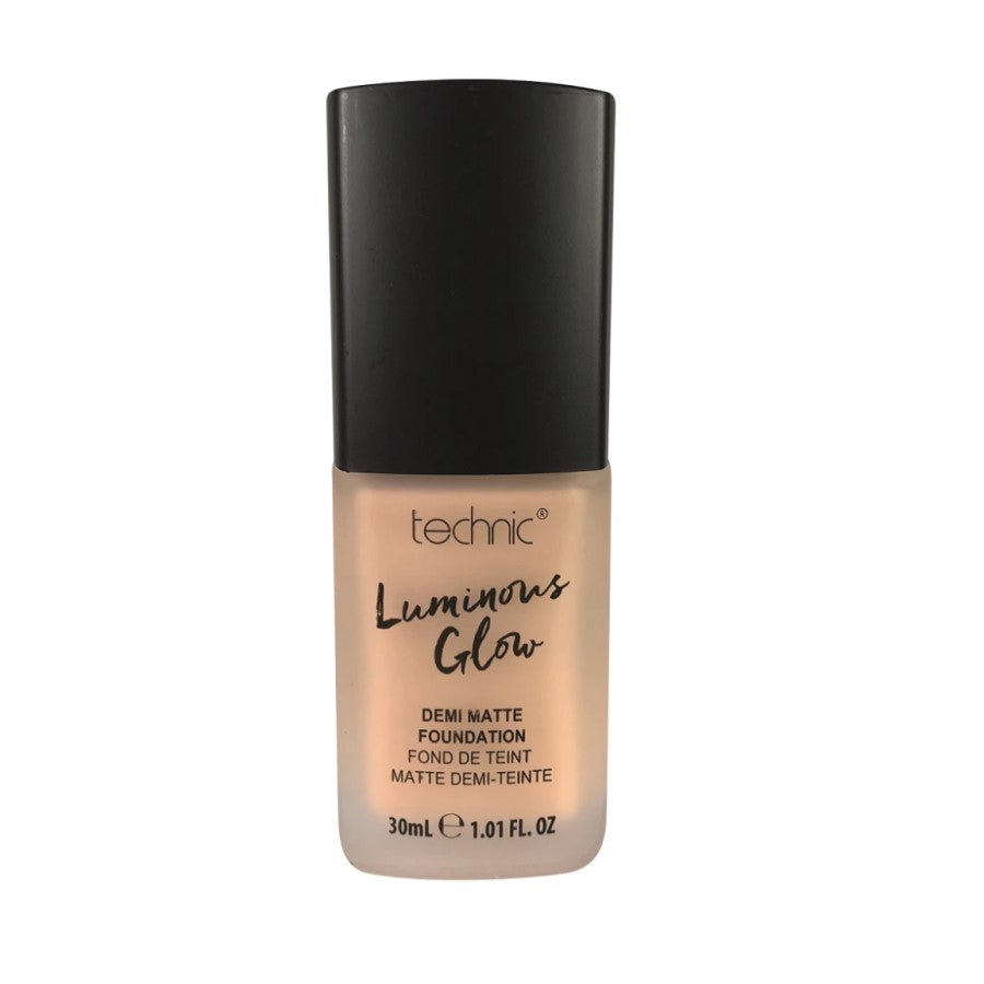 TECHNIC LUMINOUS GLOW DEMI MATTE FOUNDATION - AVAILABLE IN 4 SHADES - Beauty Bar 