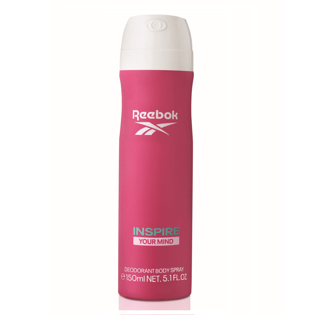 REEBOK INSPIRE BODY SPRAY 150ML - FOR WOMEN - Beauty Bar 