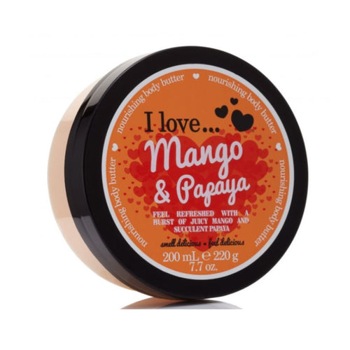 I LOVE MANGO & PAPAYA BODY BUTTER 200ML - Beauty Bar 