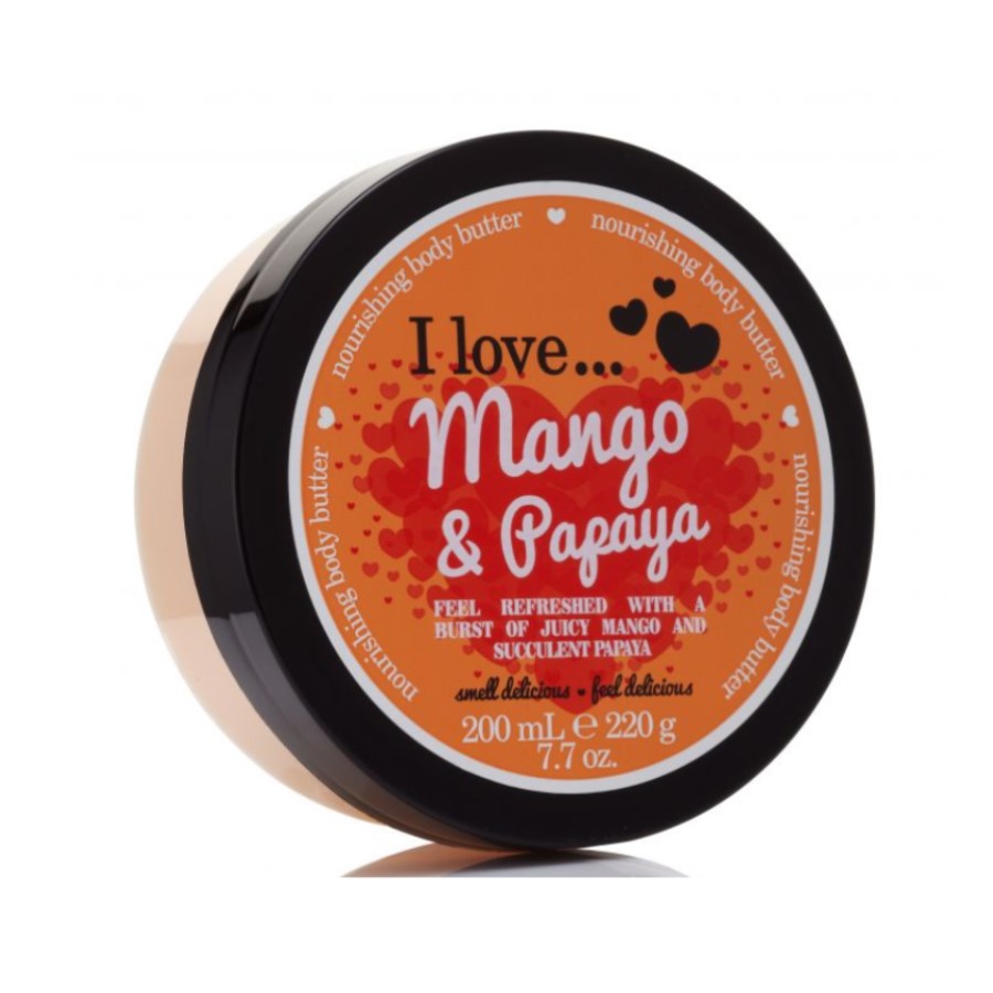I LOVE MANGO & PAPAYA BODY BUTTER 200ML - Beauty Bar 
