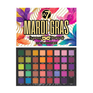 W7 MARDI GRAS PRESSED PIGMENT PALETTE - Beauty Bar 