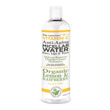 Load image into Gallery viewer, BIOVENE THE CONSCIOUS™ VITAMIN C ANTI-AGING MICELLAR WATTER ORGANIC LEMON &amp; RASPBERRY 350ML - Beauty Bar 
