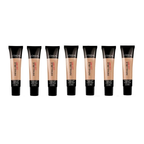 LOREAL INFALIBLE MATTE COVER FOUNDATION - AVAILABLE IN 7 SHADES - Beauty Bar 