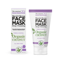 Load image into Gallery viewer, BIOVENE THE CONSCIOUS™ NIACINAMIDE BLEMISH RESCUE FACE MASK ORGANIC COCONUT 50ML - Beauty Bar 

