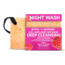 Load image into Gallery viewer, BIOVENE NIGHT WASH GEL INFUSED SPONGE 75G - Beauty Bar 
