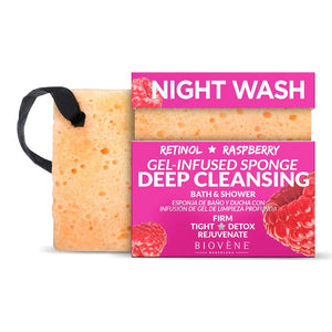 BIOVENE NIGHT WASH GEL INFUSED SPONGE 75G - Beauty Bar 