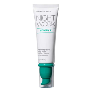 FORMULA 10.0.6 - NIGHT WORK - VITAMIN A RETINOL SLEEP MASK 45ML - Beauty Bar 