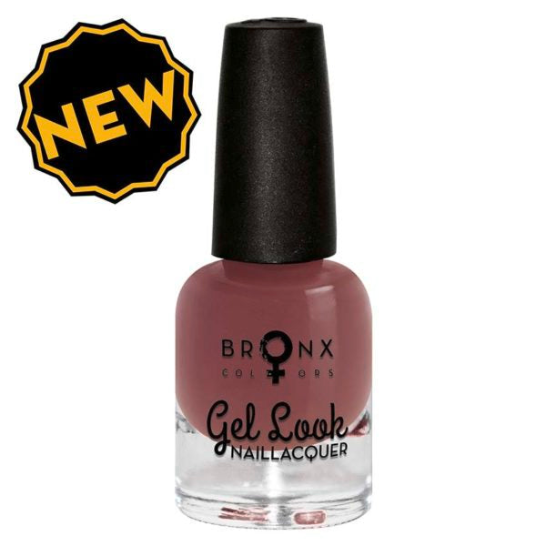 BRONX NAIL LACQUER GEL LOOK PALE BROWN 26 - Beauty Bar Cyprus