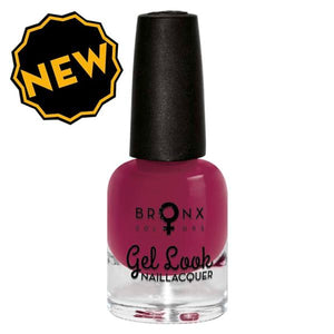 BRONX NAIL LACQUER GEL LOOK PURPLE RED 29 - Beauty Bar Cyprus