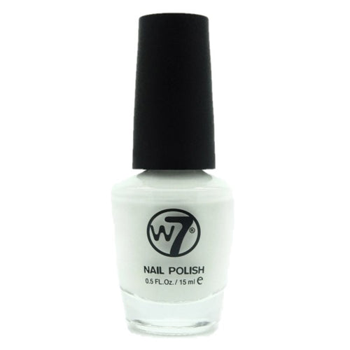 W7 NAIL POLISH - WHITE 034 - Beauty Bar Cyprus