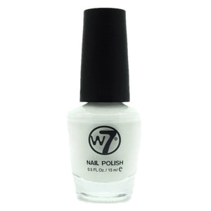 W7 NAIL POLISH - WHITE 034 - Beauty Bar Cyprus