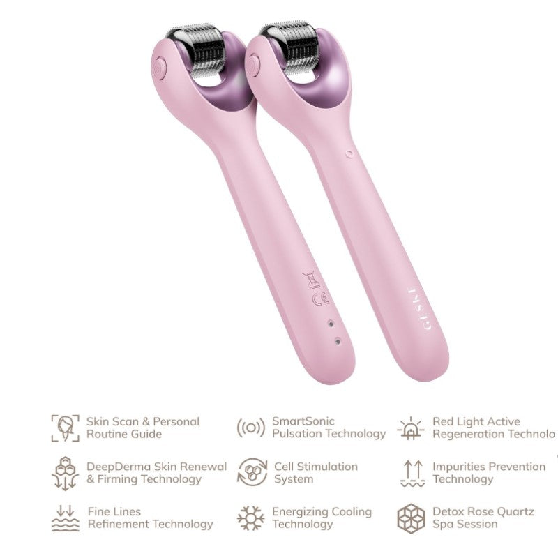GESKE MICRONEEDLE FACEROLLER 9 IN 1 - AVAILABLE IN 2 COLOURS - Beauty Bar 