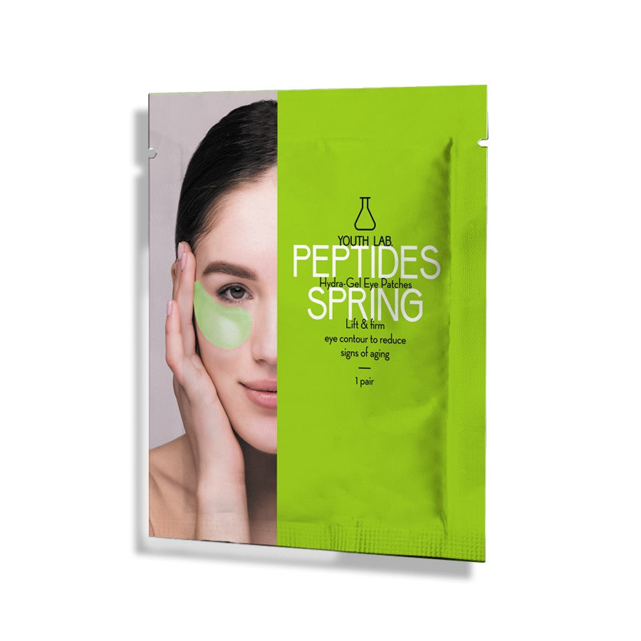 YOUTH LAB PEPTIDES SPRING HYDRAGEL EYE PATCHES (1 PAIR) - Beauty Bar 