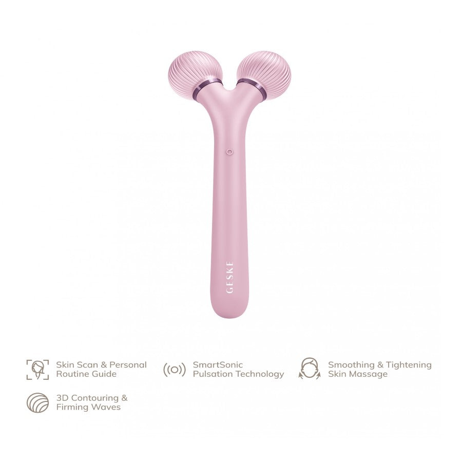 GESKE SONIC FACIAL ROLLER 4IN1 - AVAILABLE IN 2 COLOURS - Beauty Bar 