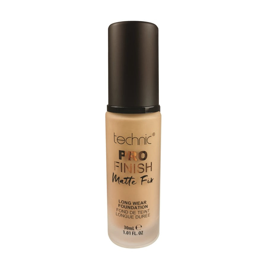 TECHNIC PRO FINISH MATTE FIX FOUNDATION - AVAILABLE IN 4 SHADES - Beauty Bar 