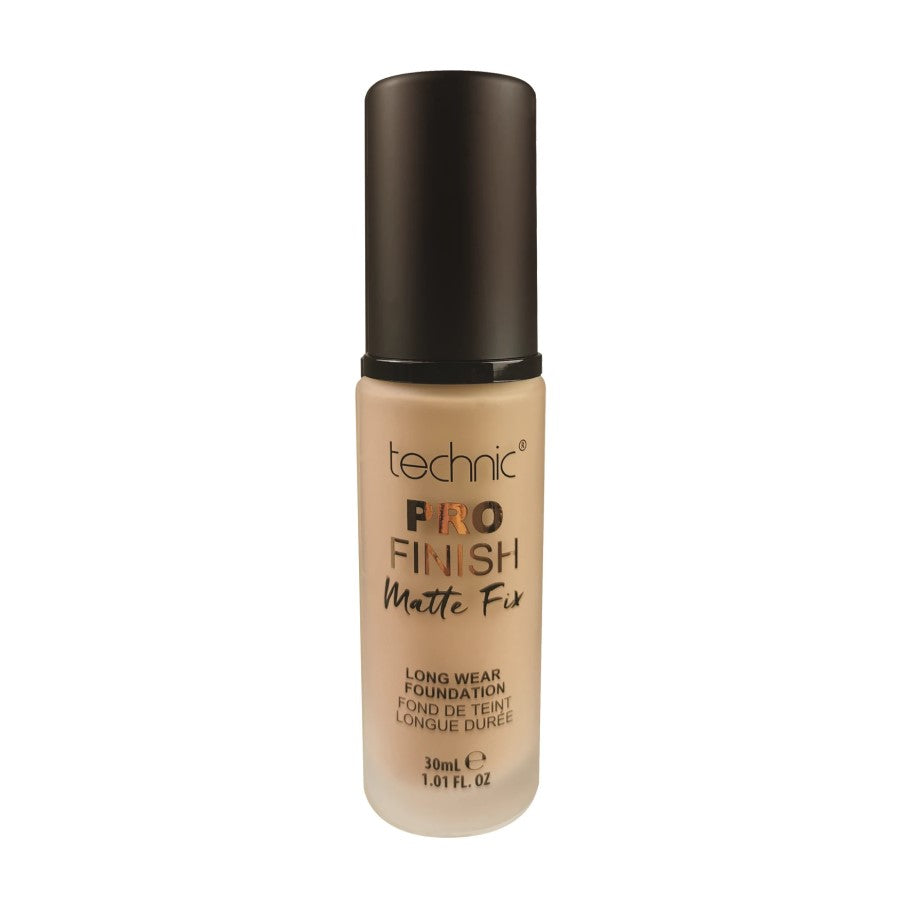 TECHNIC PRO FINISH MATTE FIX FOUNDATION - AVAILABLE IN 4 SHADES - Beauty Bar 