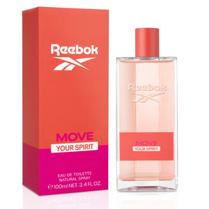 REEBOK MOVE YOUR SPIRIT EDT 100ML - FOR WOMEN - Beauty Bar 