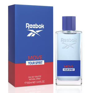 REEBOK MOVE YOUR SPIRIT EDT100ML - FOR MEN - Beauty Bar 