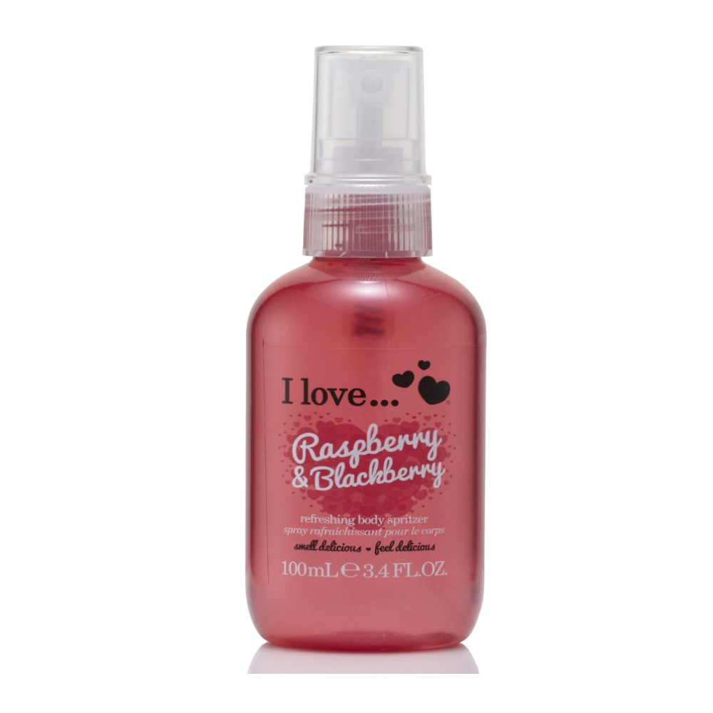 I LOVE RASBERRY & BLACKBERRY BODY SPRITZER 100ML - Beauty Bar 