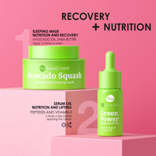 Load image into Gallery viewer, 7DAYS AVOCADO SQUASH NOURISHING SLEEPING MASK 50ML - Beauty Bar 
