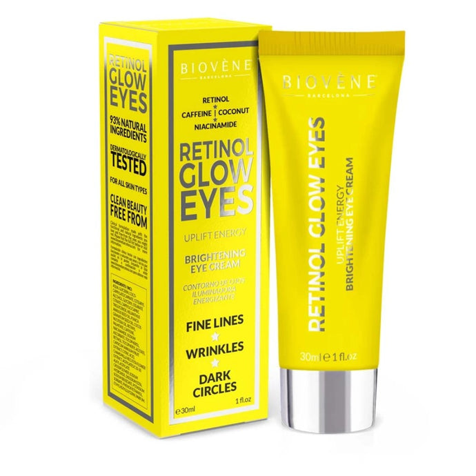 BIOVENE RETINOL GLOW EYE CREAM 30ML - Beauty Bar 