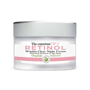 BIOVENE THE CONSCIOUS™ RETINOL WRINKLE-CLEAR NIGHT CREAM ORGANIC POMEGRANATE 50ML - Beauty Bar 