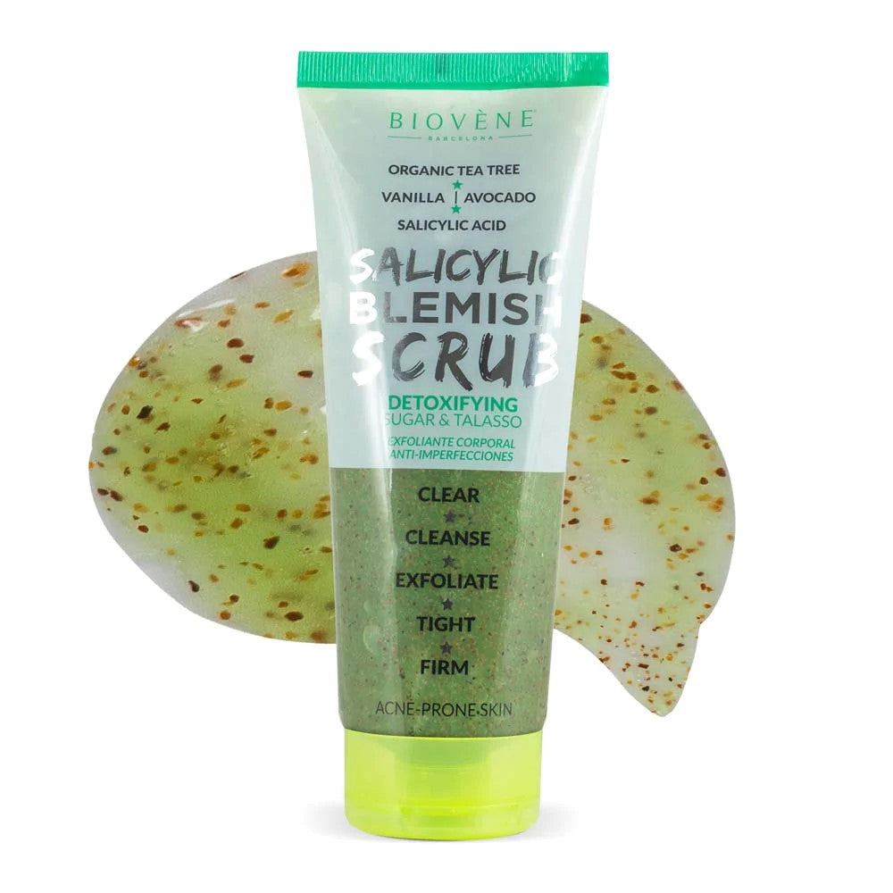 BIOVENE SALICYLIC BLEMISH BODY SCRUB 250ML - Beauty Bar 