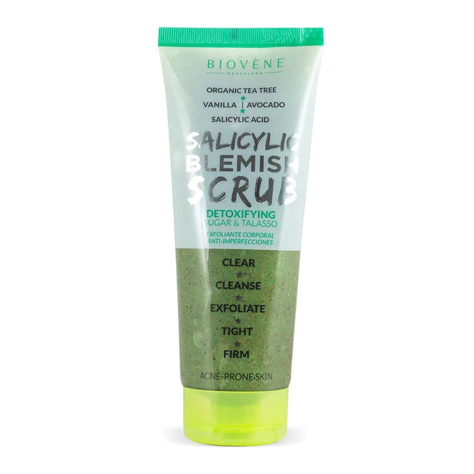 BIOVENE SALICYLIC BLEMISH BODY SCRUB 250ML - Beauty Bar 