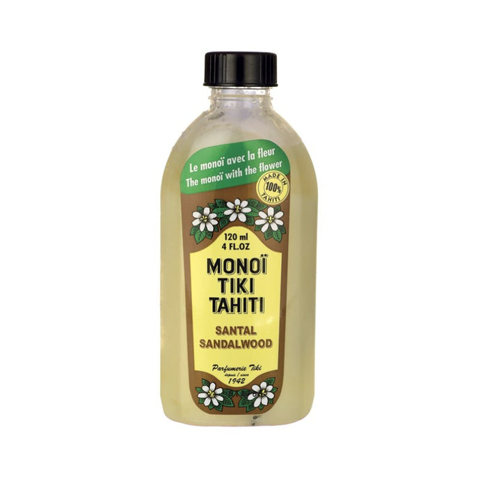 MONOI TIKI TAHITI SANDALWOOD NATURAL OIL 120ML - Beauty Bar Cyprus