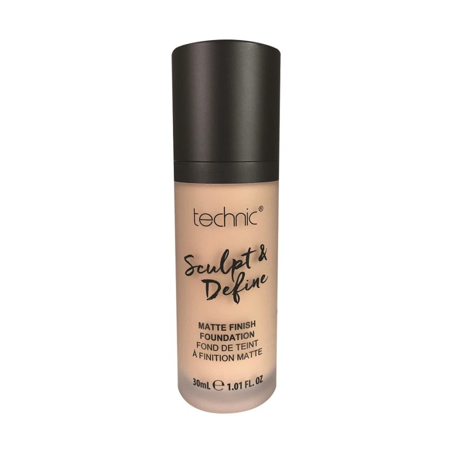 TECHNIC SCULPT & DEFINE MATTE FOUNDATION - AVAILABLE IN 4 SHADES - Beauty Bar 