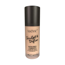 Load image into Gallery viewer, TECHNIC SCULPT &amp; DEFINE MATTE FOUNDATION - AVAILABLE IN 4 SHADES - Beauty Bar 
