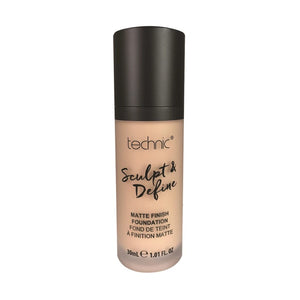 TECHNIC SCULPT & DEFINE MATTE FOUNDATION - AVAILABLE IN 4 SHADES - Beauty Bar 