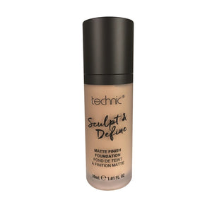 TECHNIC SCULPT & DEFINE MATTE FOUNDATION - AVAILABLE IN 4 SHADES - Beauty Bar 