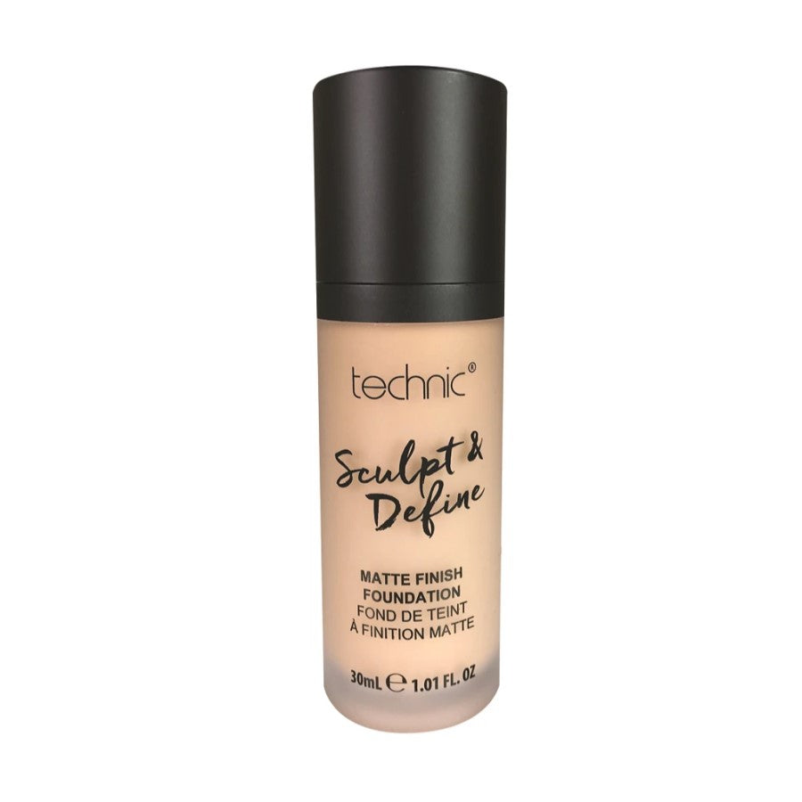 TECHNIC SCULPT & DEFINE MATTE FOUNDATION - AVAILABLE IN 4 SHADES - Beauty Bar 